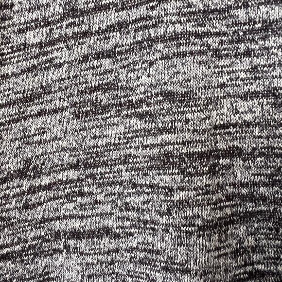 Athleta Top Womens Size XS Gray & Navy Pose Open T Back Draped Sweater Oversized - Picture 8 of 16